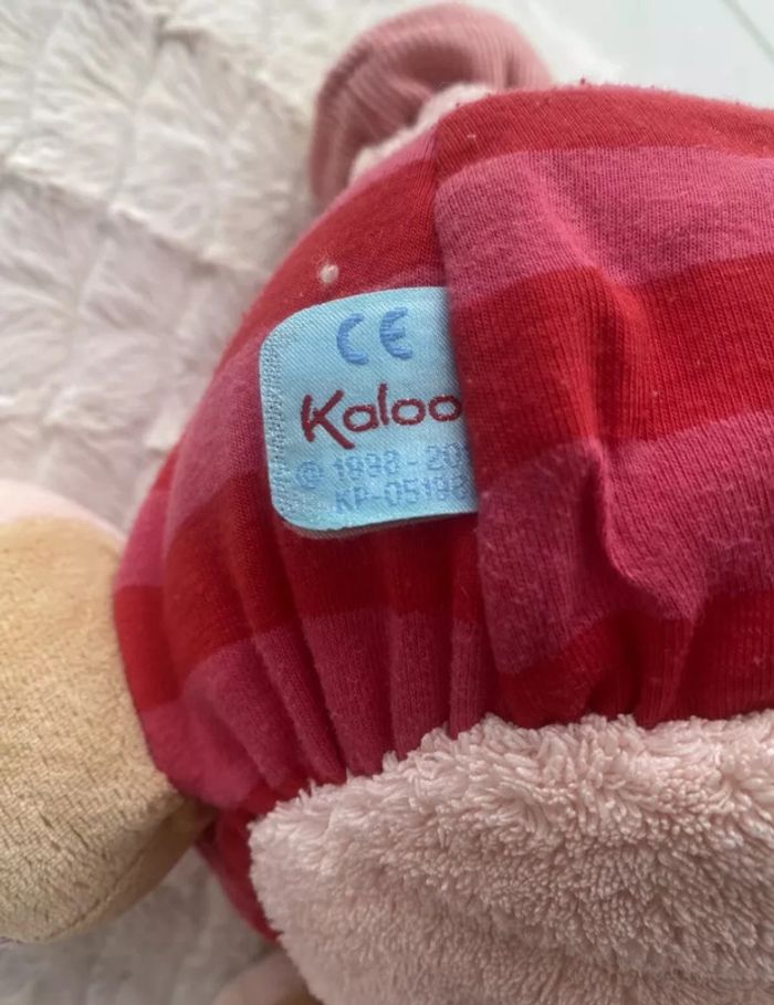 Peluche doudou lapin Kaloo - photo numéro 4
