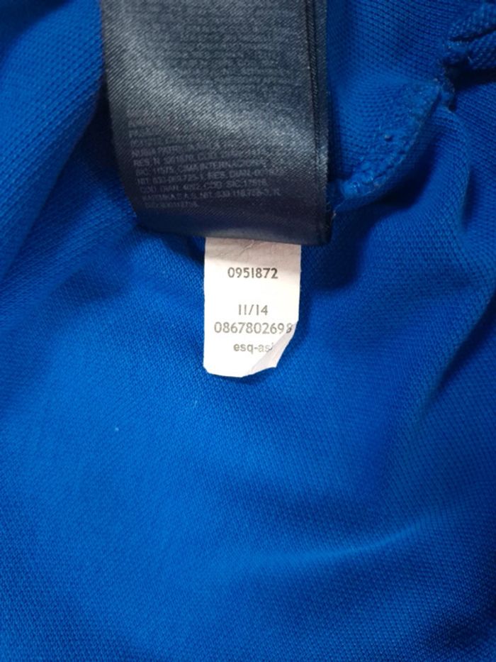 Polo Tommy Hilfiger manche courte - Bleu logo brodé - Taille L Hommes - 100% Coton - photo numéro 9