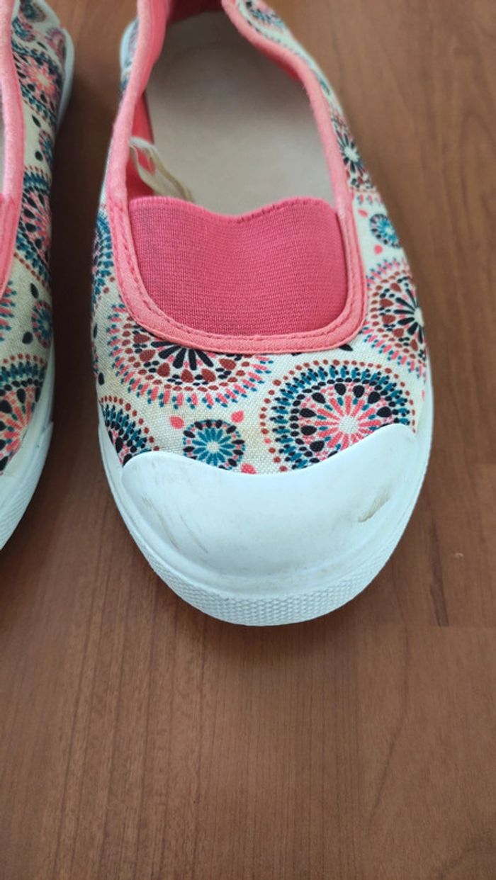 Ballerines tissu à motifs pointure 35 - photo numéro 11