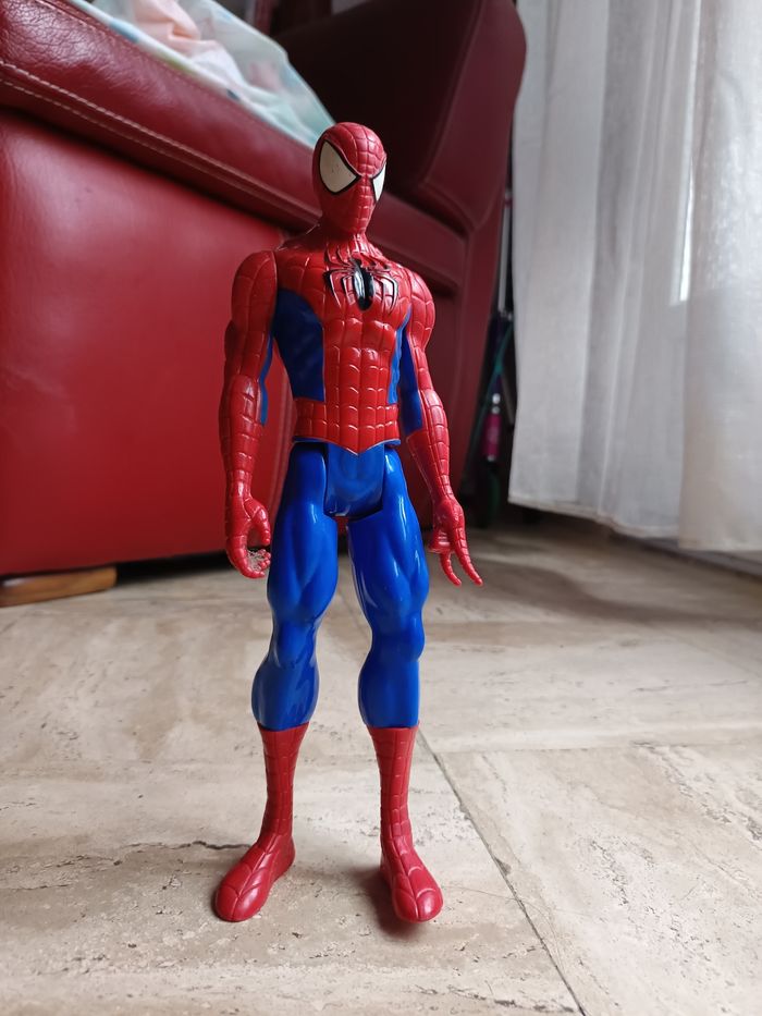 Figurine spiderman + captain america - photo numéro 3