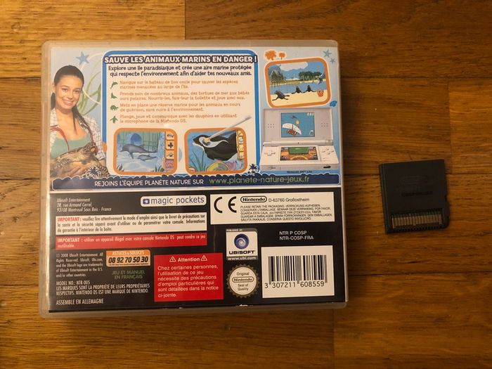 Jeu Nintendo DS Planète Nature " au secours des animaux marins" - photo numéro 2