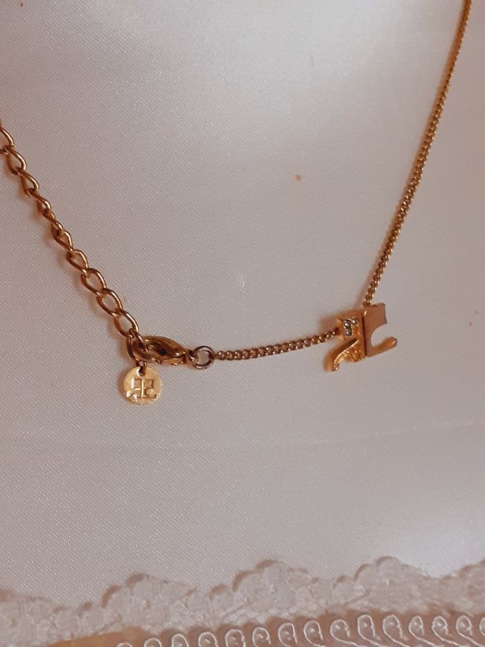 Colier plaqué or vintage - photo numéro 4