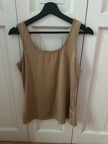 Débardeur basic beige