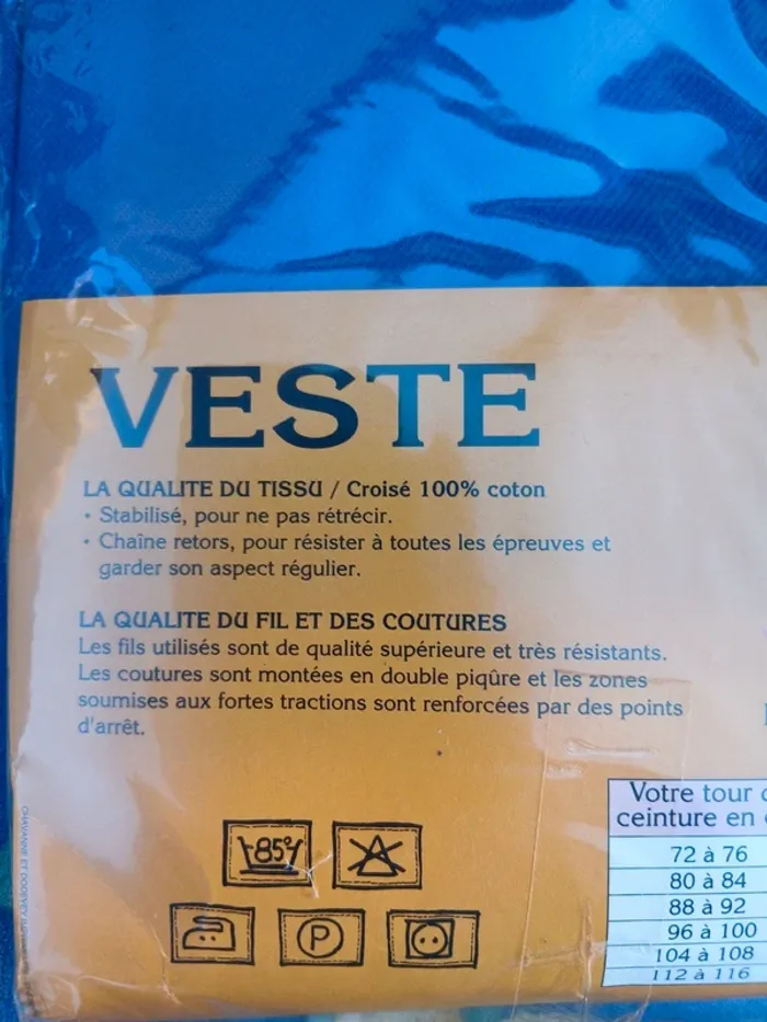 Veste de travail T48/50 - photo numéro 7