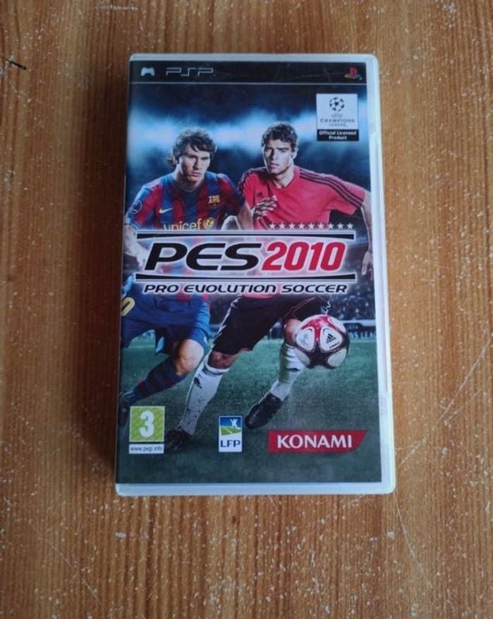 Jeu psp PES 2010