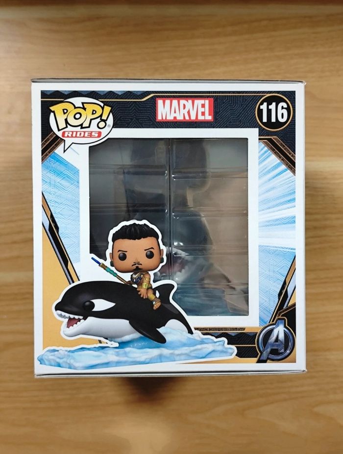 Lot 2 Funko Pop! Rides: Shuri In Sunbird #110 + Namor With Orca #116 (Black Panther Wakanda Forever) - photo numéro 9