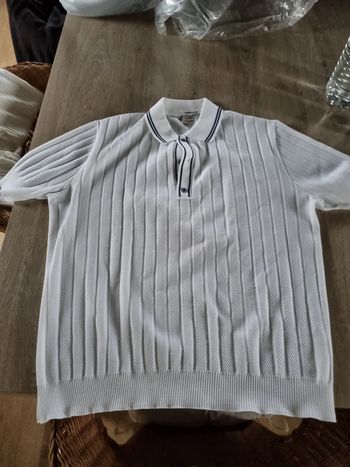 Pull léger à manches courtes