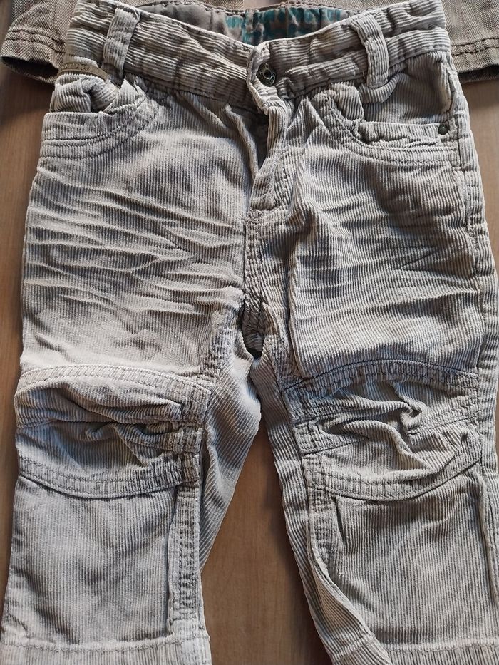 Lot pantalons bébé 12 mois - photo numéro 2