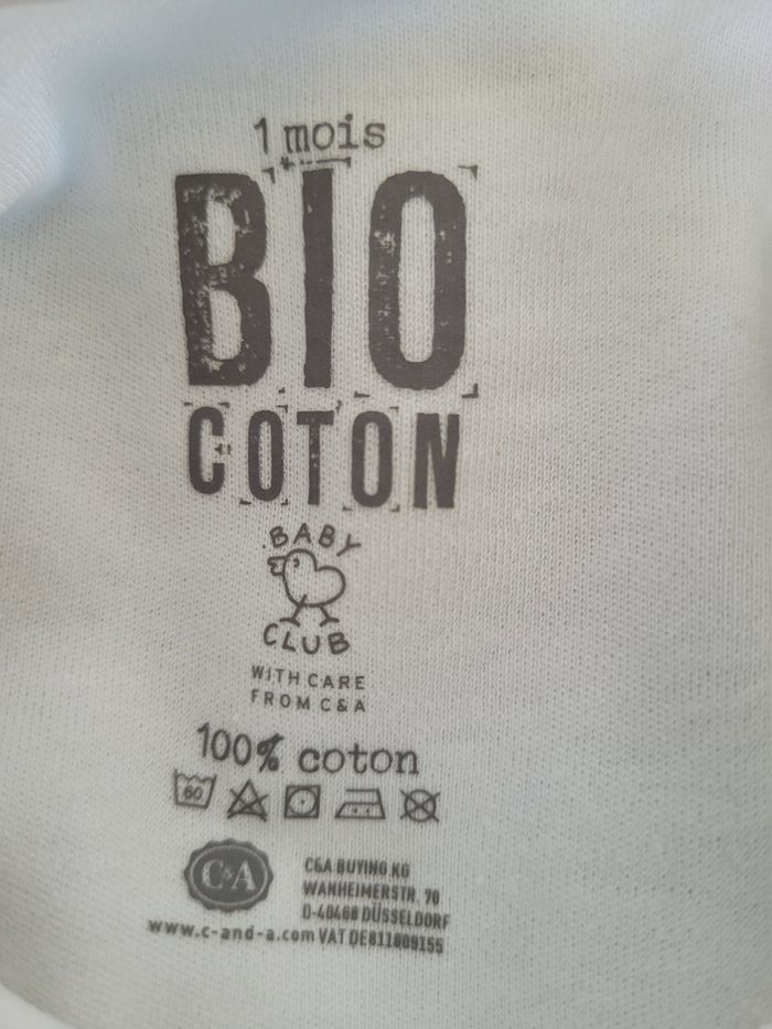 Body mixte C&A 1 mois TBE - photo numéro 6