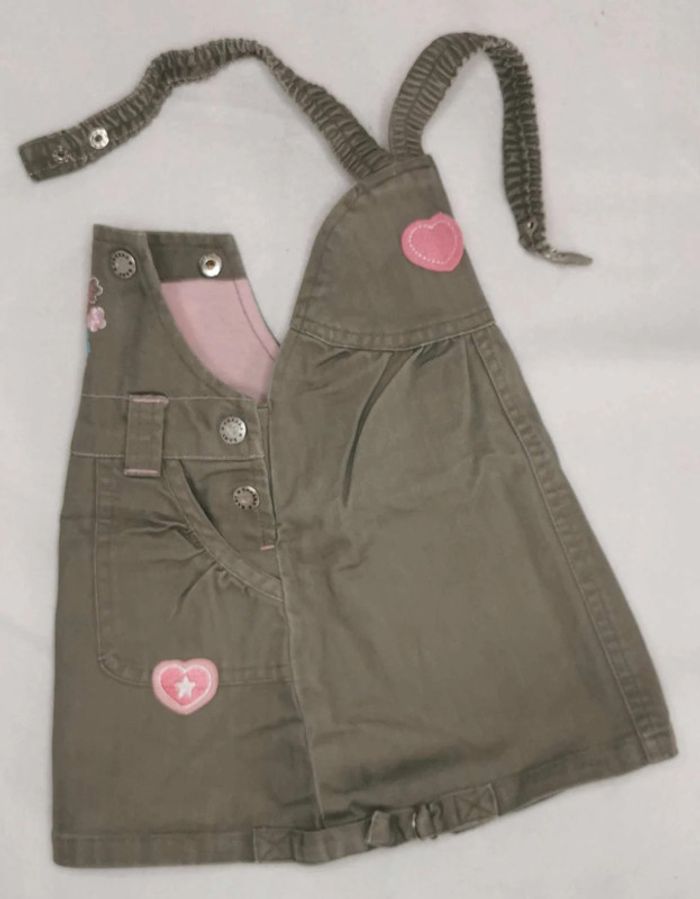 Robe 👣 creeks, en jean 6mois/67cm - photo numéro 4