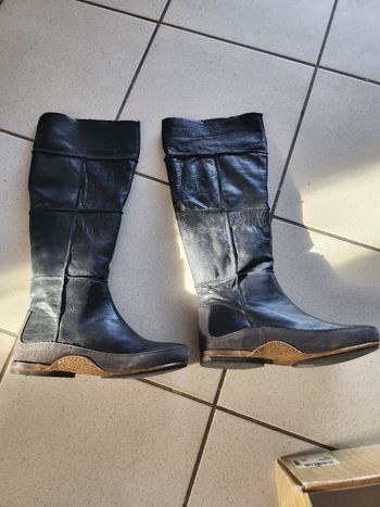 Botte haute San Marina en cuir