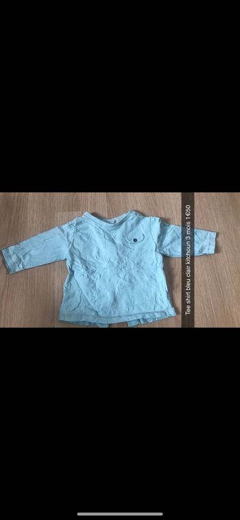 Tee shirt manche longue 3 mois