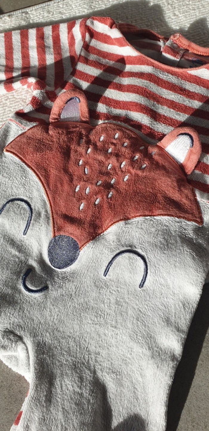 Pyjama renard 6 mois - photo numéro 2