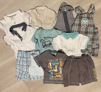 Lot de vêtements printemps/été 6 mois