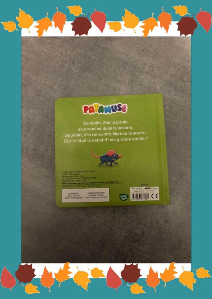 Livre patamuse Zoé à une nouvelle amie - photo numéro 4