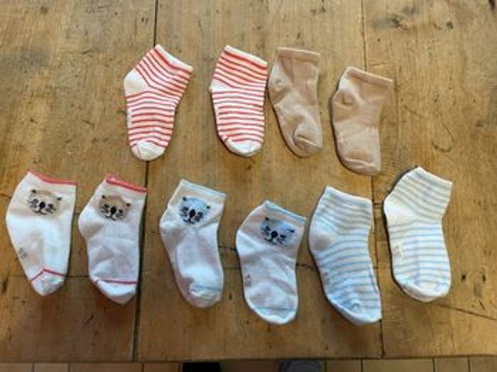 Lot chaussettes bébé - photo numéro 2