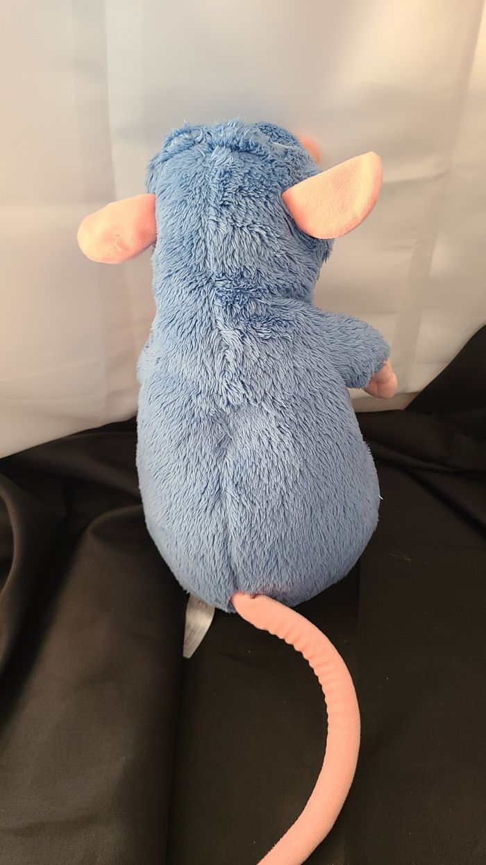 Peluche rat Remy NICOTOY Disney Ratatouille classique bleu - photo numéro 4