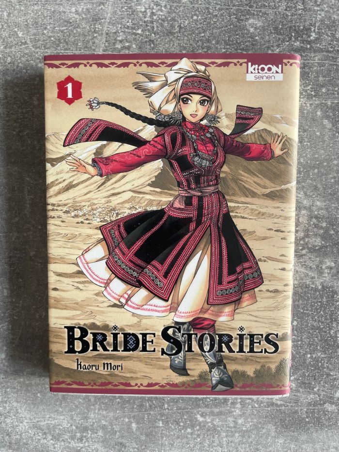 Manga Bride stories Tome 1 en version française.
