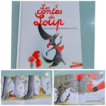 Livre Éditions Gautier.Languereau 🐺 Les contes du Loup : Le Loup à grande bouche