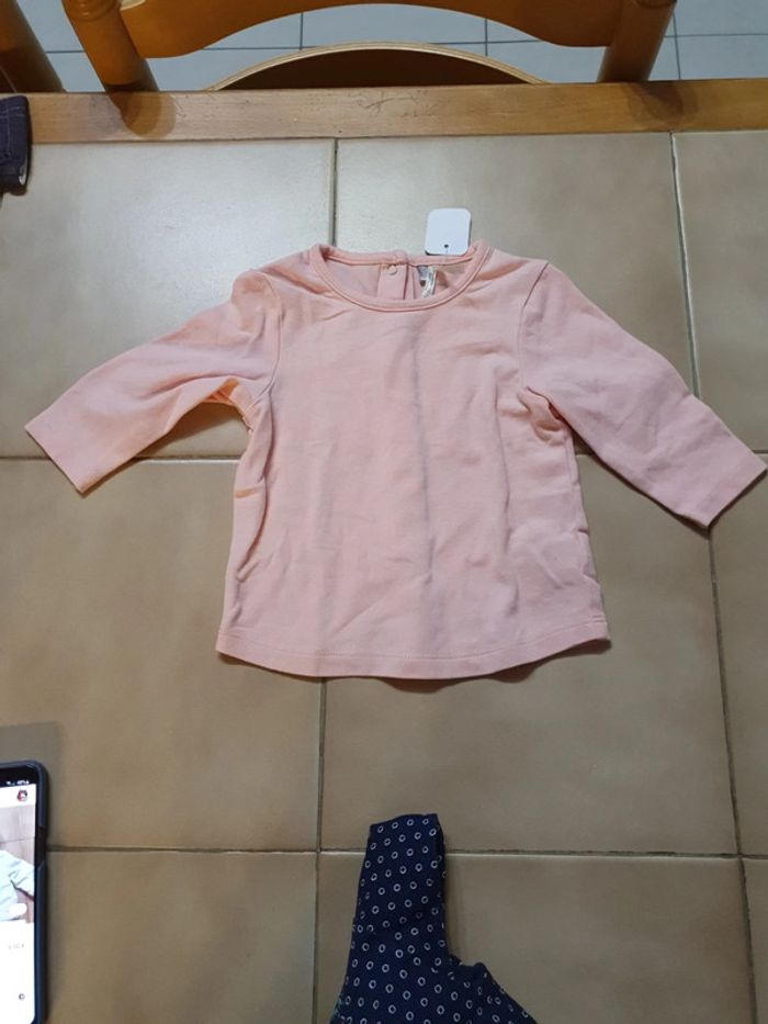 Robe sans manche et tee shrit manches longues orchestra 3 mois - photo numéro 2