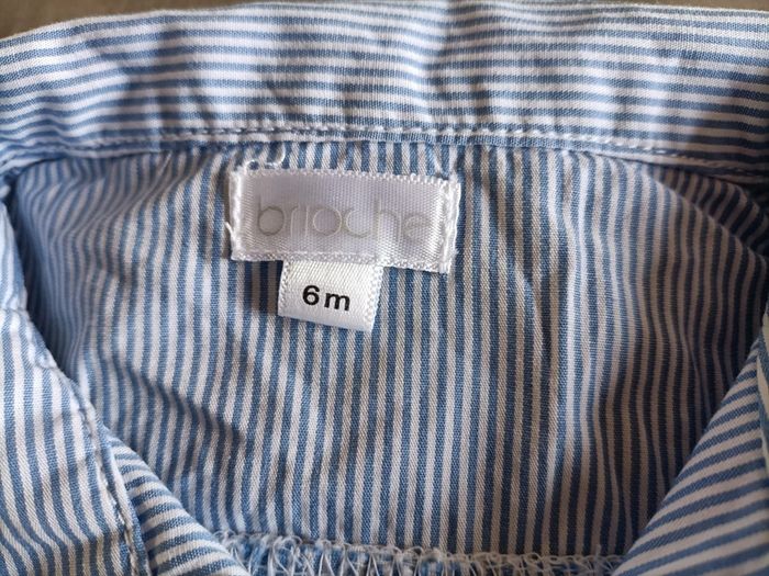 Ensemble Chemise manches longues rayée/ jean Creeks 6 mois - photo numéro 6