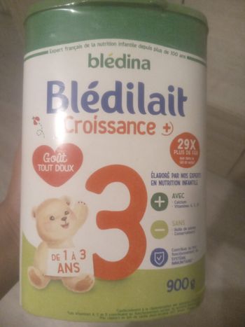 Lait blédilait 3pour bebé