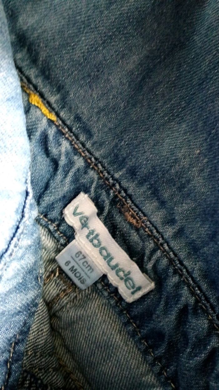 Salopette courte 6 mois - photo numéro 5