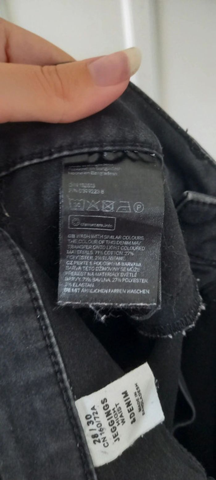 Jean skinny noir H&M 38 - photo numéro 6