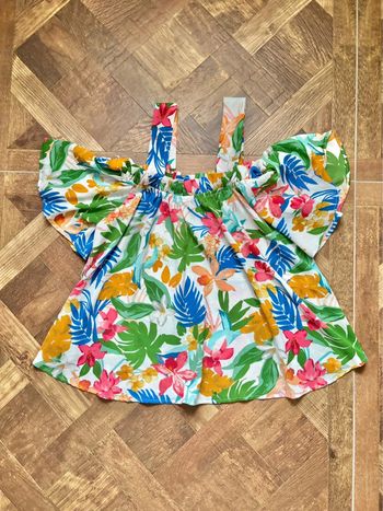 Haut fleuri taille M