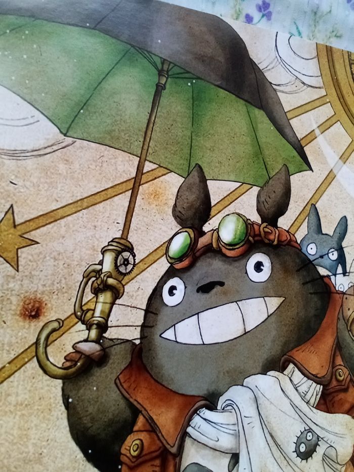 Affiche Poster Mon Voisin Totoro Studio Ghibli Miyazaki - photo numéro 2