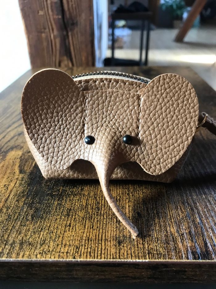 Petit porte monnaie éléphant