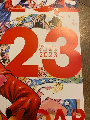 Calendrier 2023 One Pièce pour collectionneur