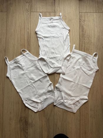 Lot 3 bodys bébé fille H&M