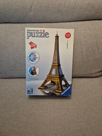 Puzzle 3d Tour Eiffel