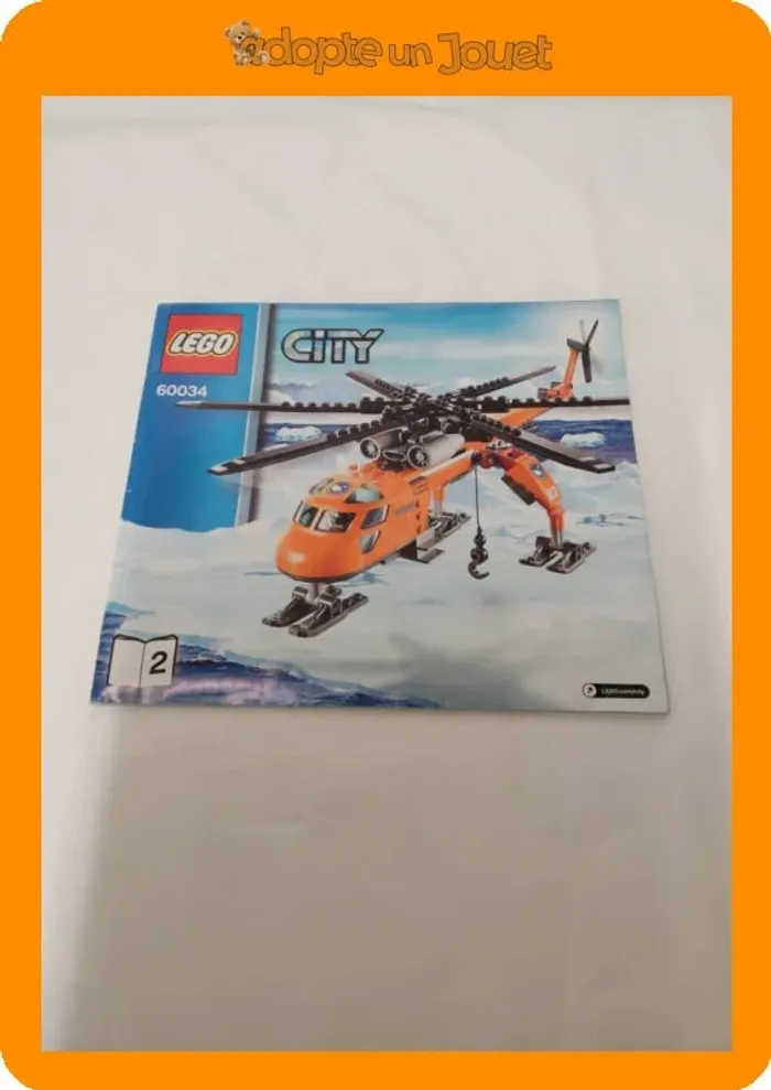Notice 2 Lego city 60034