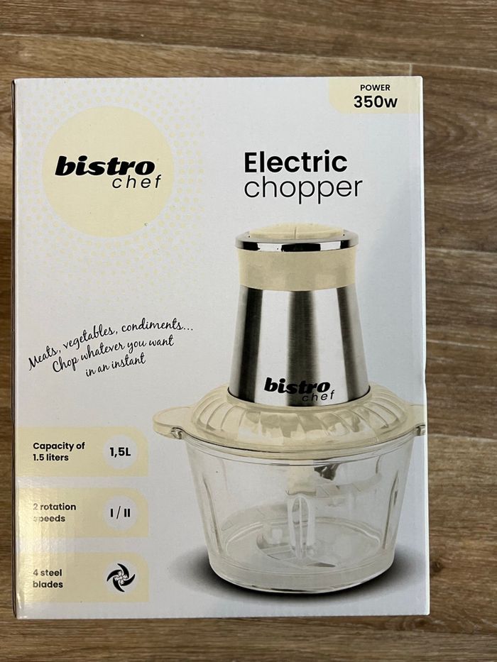 Hachoir électrique Bistro Chef 350W - photo numéro 3