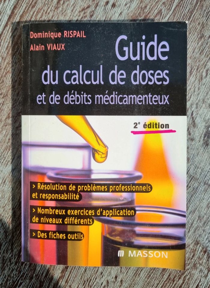 Guide du calcul de dose école infirmière