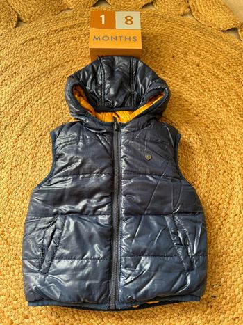 Veste sans manche 18 mois