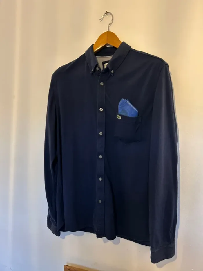 Lacoste chemise coton maille polo - photo numéro 8