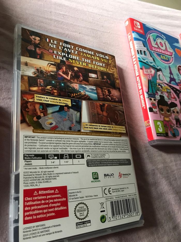 Jeux switch fort boyard - photo numéro 2