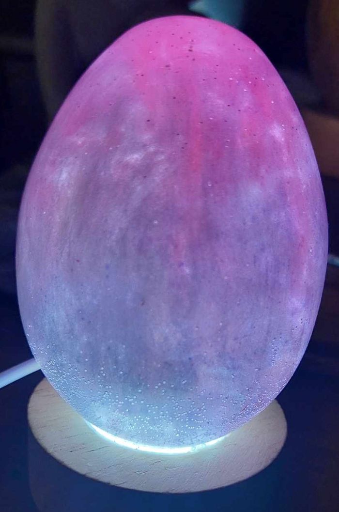 lampe LED d'ambiance violette - photo numéro 2