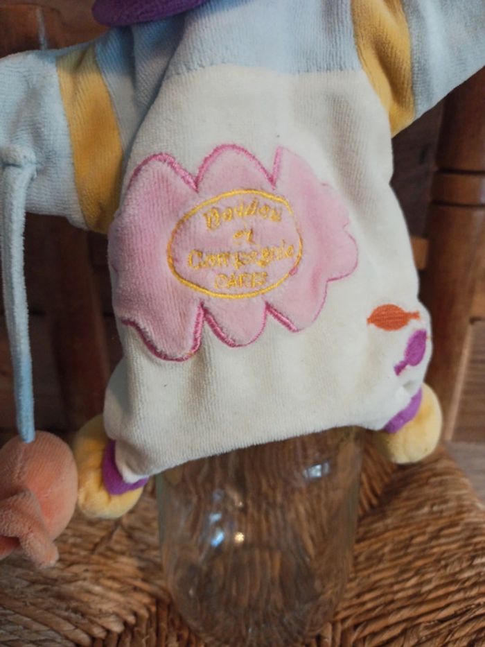 Doudou marionnette vache Cerise doudou et compagnie BE - photo numéro 4