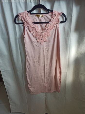 Robe été rose