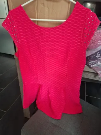 T-shirt rose/fuchsia