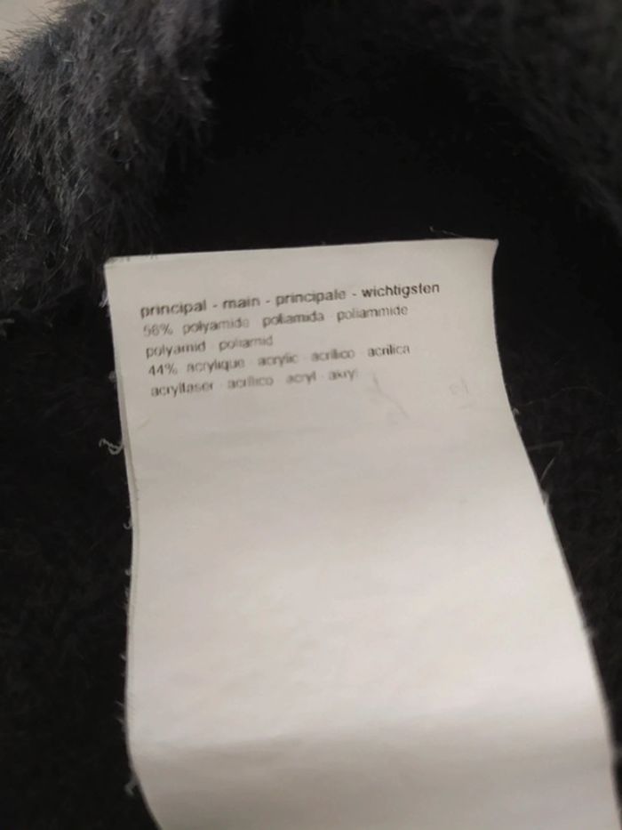 Pull noir col V Promod taille 38 - photo numéro 6