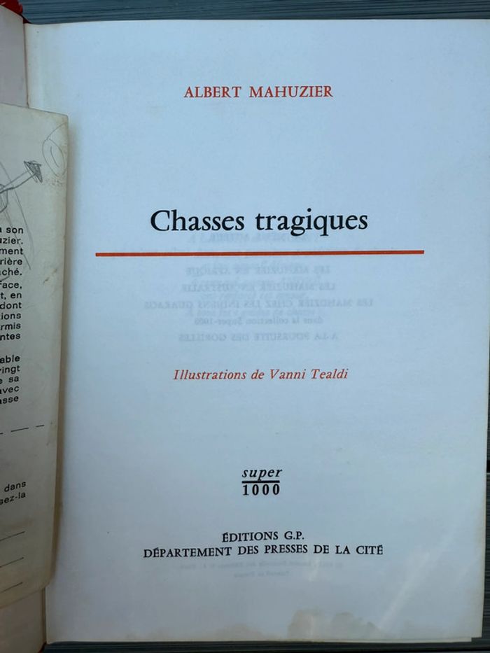 Chasses tragiques - photo numéro 3