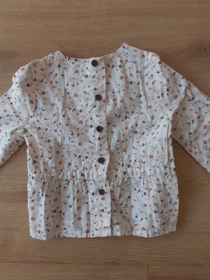 Blouse été fille 12 mois Vertbaudet - photo numéro 3
