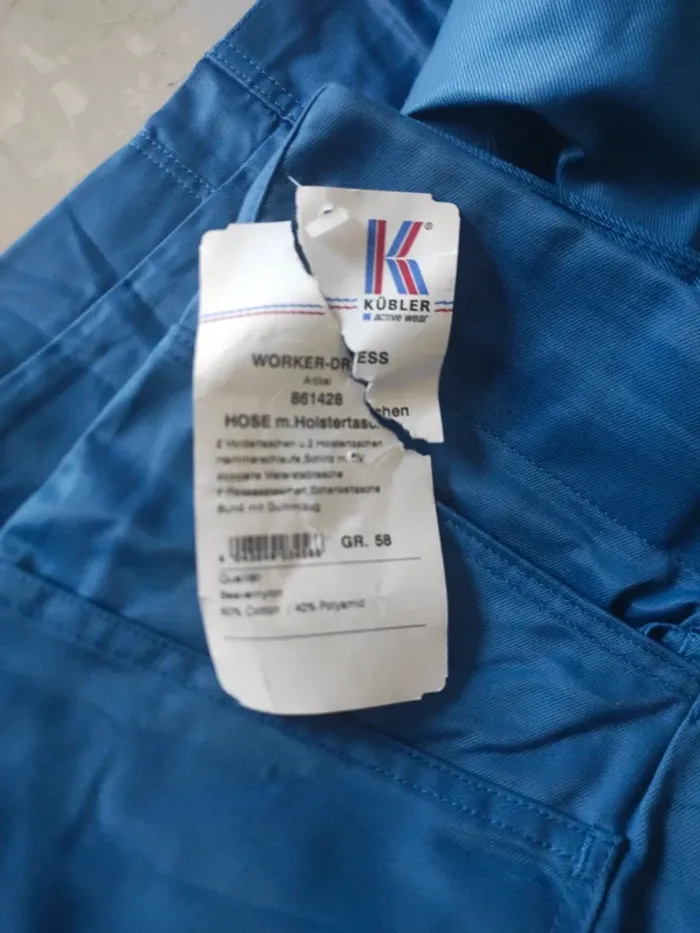 Pantalon de travail taille 58 neuf avec étiquette - photo numéro 6