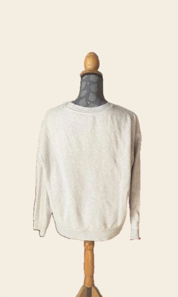 Sweat sans capuche gris H&M - photo numéro 2