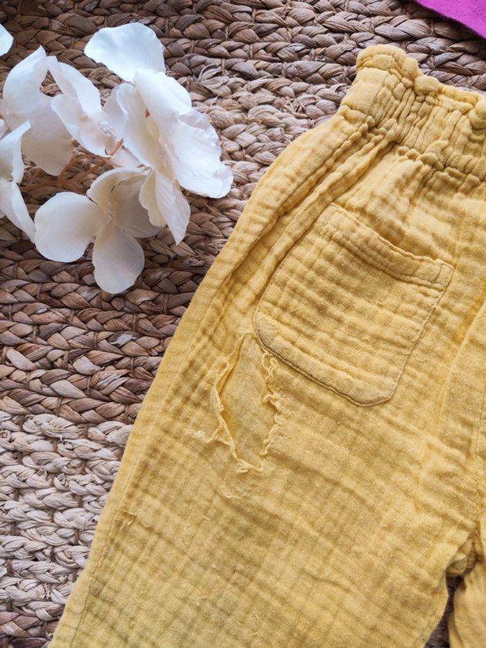 Pantalon gaufré en don taille 18 mois - photo numéro 3
